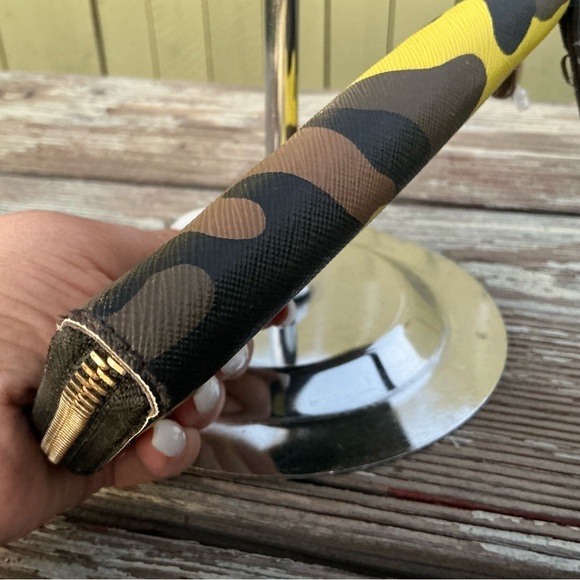 Michael Kors Yellow and Brown Camouflage Bags - Picture 2 of 11